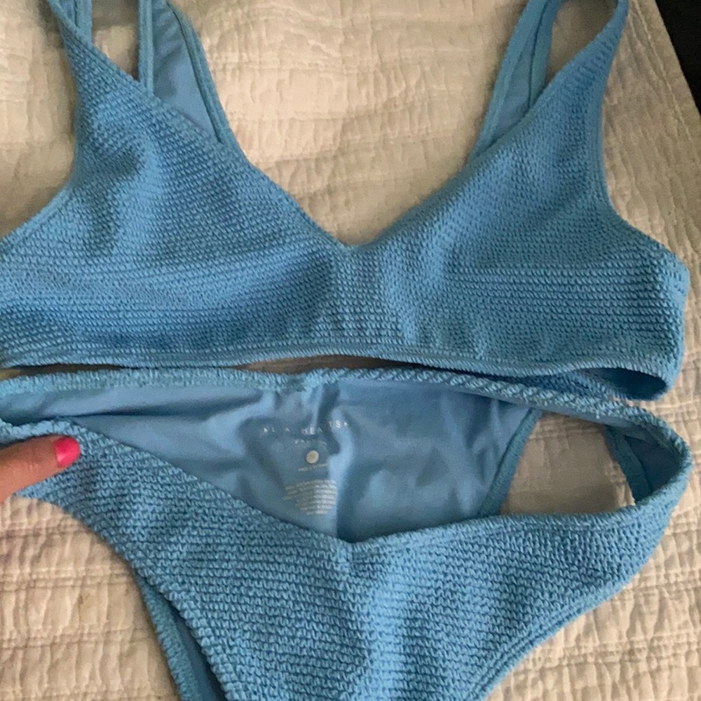 Blue bikini 👙 super cute